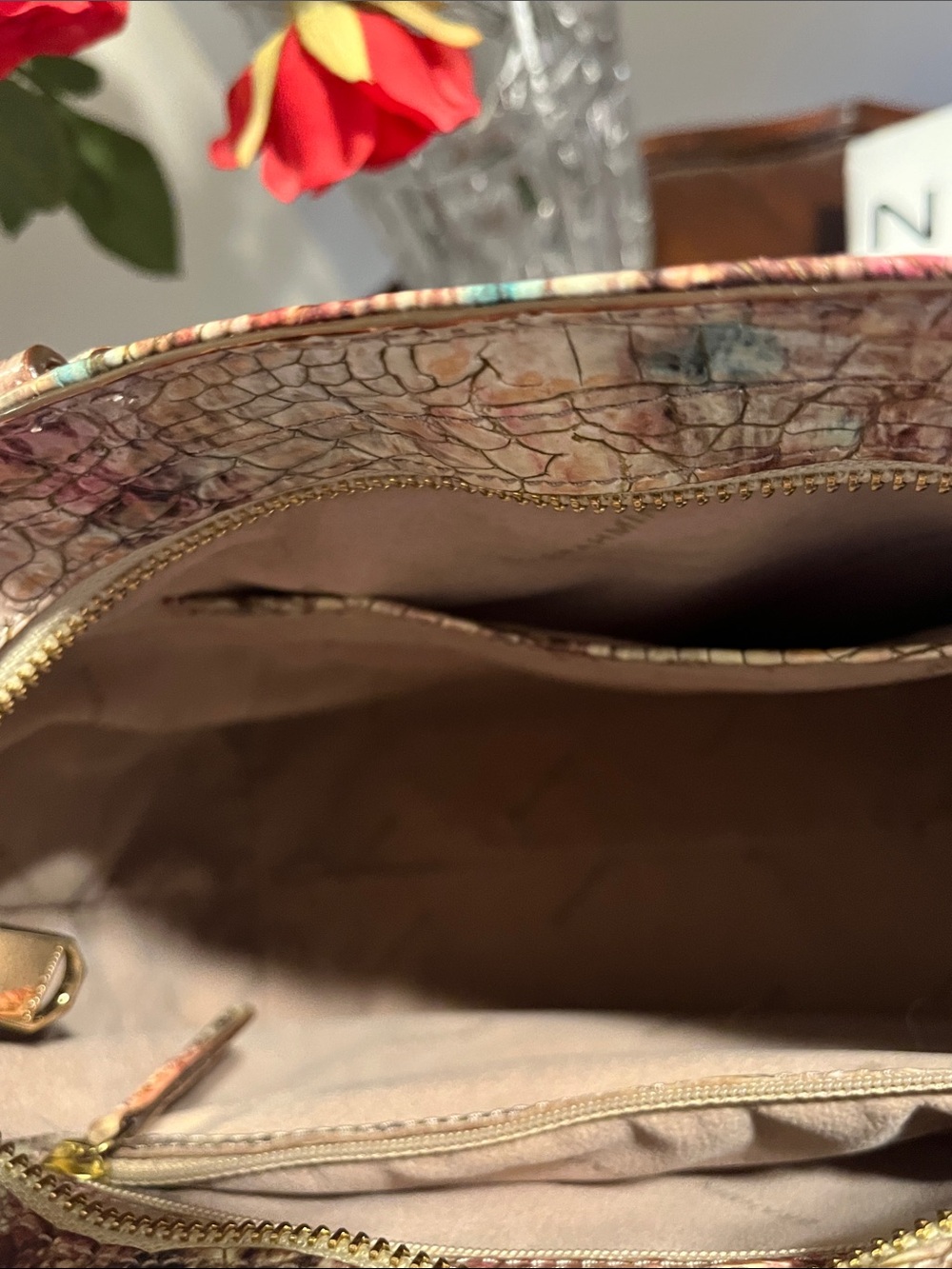 Like new Brahmin small Irene Amethyst Melbourne - Picture 3 of 7